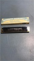 Mississippi harmonica co. In box