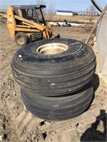 Two new 21.5L-16.1SL implement tires