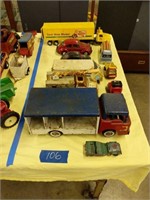 Group Of Toy Trucks And Cars  As Shown