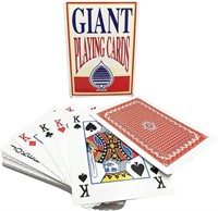 Unique Jumbo Giant Playing Card Deck (8" X 11")