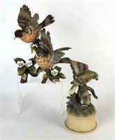 Shafford Music Box & Gorham Bird Figurine