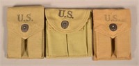 WWII Military Magazine Pouches and Magazines