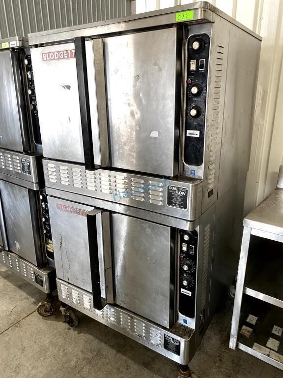 BLODGETT DBL STACK GAS CONVECTION OVEN