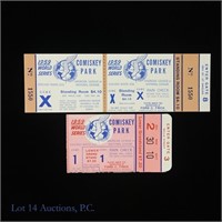 1959 Chicago White Sox World Series Tickets (2)