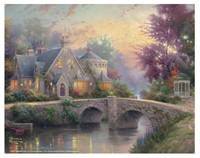 Lamplight Manor by Thomas Kinkade