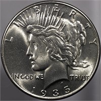 1935-P Peace Dollar Uncirculated