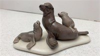 Lladro Mini Seal Family #5318