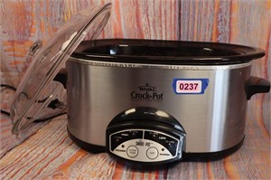 Rival CrockPot Stoneware Slow Cooker Smart Pot