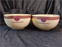 Chambord Bowls(2)