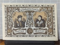 1920 German bank note