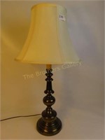 Vintage Brass Lamp - 30" Tall