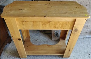 Wooden Hall Table