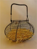 Wire Egg Basket - 10" Dia