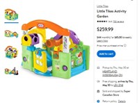 B3196 Little Tikes Activity Garden Baby Playset