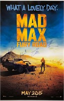 Mad Max Tom Hardy Poster Autograph