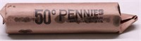 ROLL OF 1943 STEEL CENTS