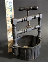 Cast Iron Nutcracker Wishing Well