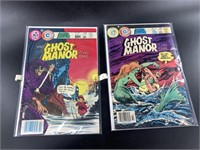 2 Charleton comics from Ghost Manor #35, 67