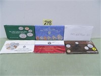 (6) US Mint Sets – 1985,87,88,89,91,93
