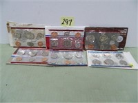 (6) US Mint Sets – 1980,81,84,85,87,88