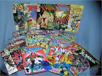 Large collection of vintage Xmen comic books