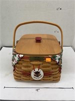 Longaberger Christmas Basket
