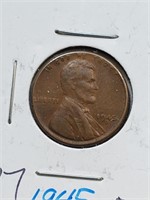 Higher Grade 1945-D Wheat Penny