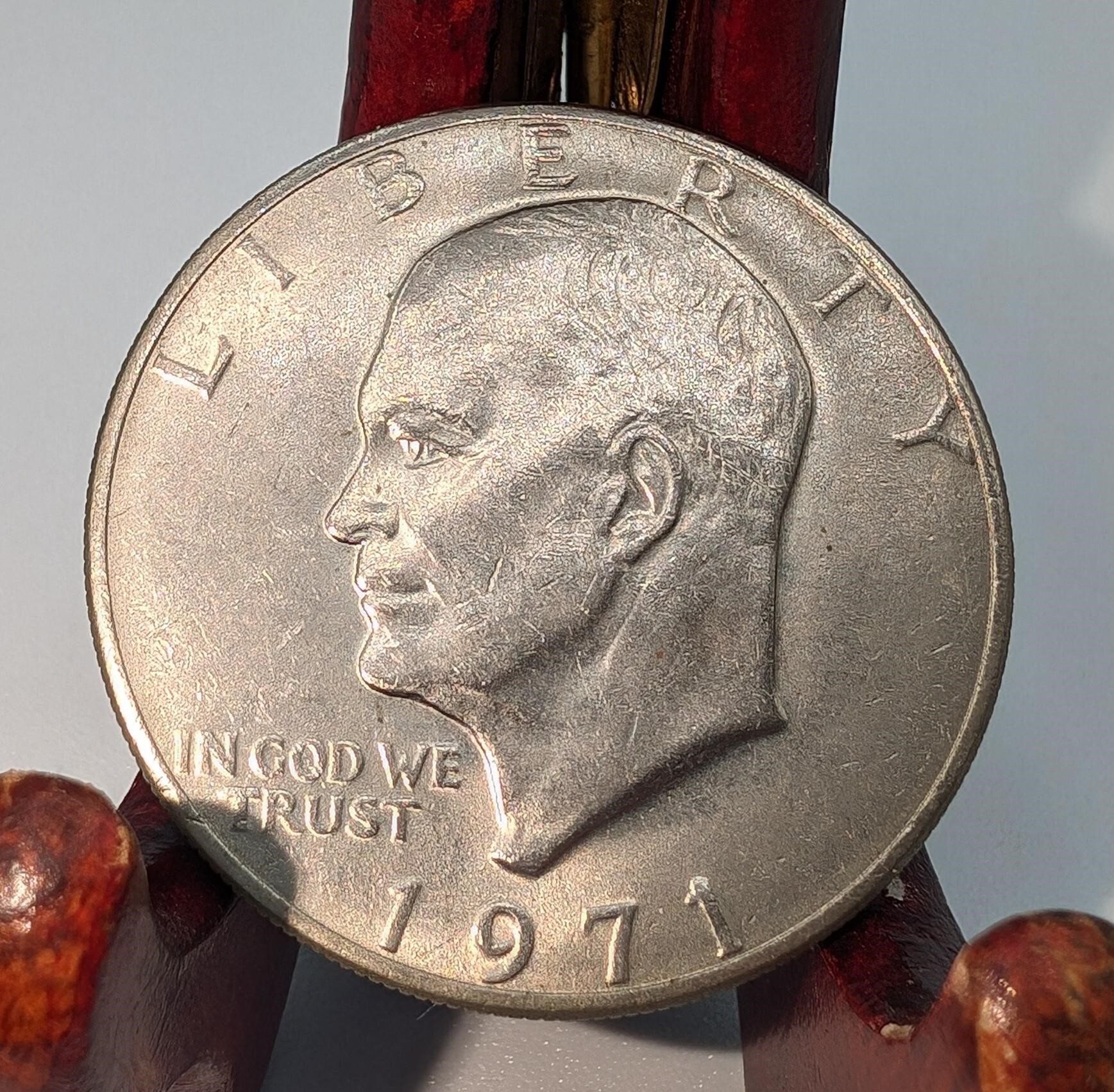 1971 Eisenhower Silver Dollar