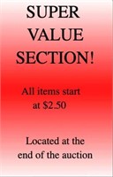CHECK OUT OUR NEW SUPER VALUE SECTION!
