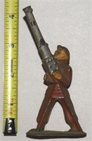 Vtg Manoil Barclay Lead Soldier 774 Anti Aircraft