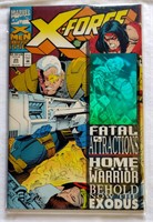 1993 Marvel X-Force Fatal Attactions with 3-D Card