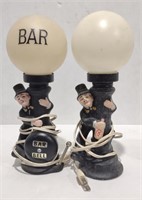 Drunkard Bar Table Lamps, 10" *Bidding 1xqty