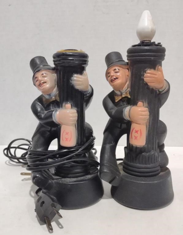 Drunkard Table Lamps, 10" *Bidding 1xqty