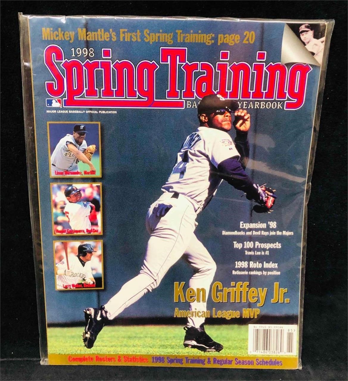 Vintage Spring Training Baseball Yearbook Magazine