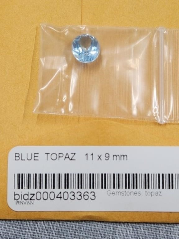 3 Gems: Blue Topaz, Opal Triplet & Set of Rubes!