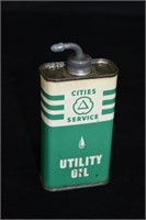 Cities Service 4oz Utility Oil Can w/ Lead Spout