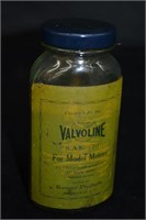 Valvoline 6oz SAE #70 For Model Motors Oil Bottle
