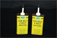 2pcs Panef 4oz Fan Belt V-Belt Dressing Cans