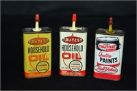3pcs Tru-Test 4oz Household Oil Cans