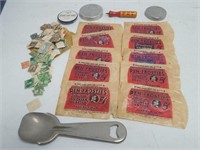 Mixed Lot Stamps /Ice  Cream Bags/ Can Topper