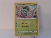 Pokemon Card Rare Bulbasaur Stamped 1/78