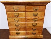 A. B. Dick Co. 12-Drawer Letter / File Cabinet