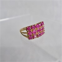 Yellow Gold & Ruby Ring
