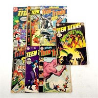 7 The Teen Titans 12¢-35¢ Comics