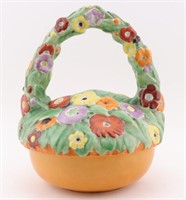 Fulper Pottery Flower Basket Dish