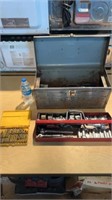 Metal Craftsman Tool Box Full of Craftsman Tools