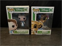 Funko Pop Disney Simba & Belle