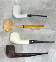 4 VINTAGE PIPES INCLUDING SMOKE MASTER