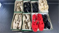 8 pairs of Outdorables shoes