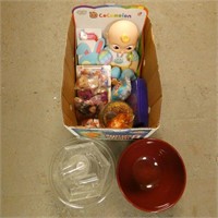 Doll, Toys, Candle Holders, Etc